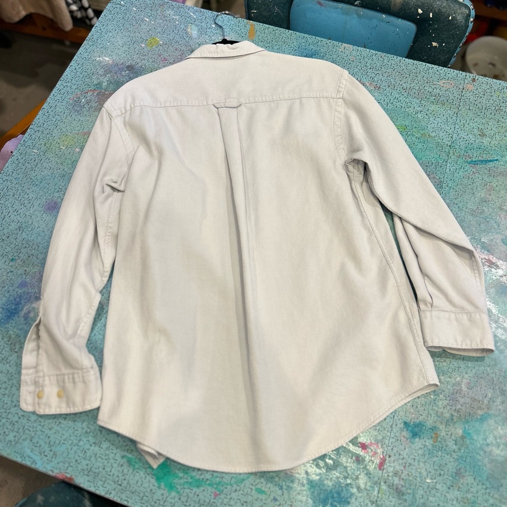 Light Blue Waffled Button Down - image 4